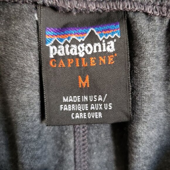 Patagonia Capilene Baselayer Pants Grey Size Men's Medium Vintage 90's USA Made - Picture 2 of 11
